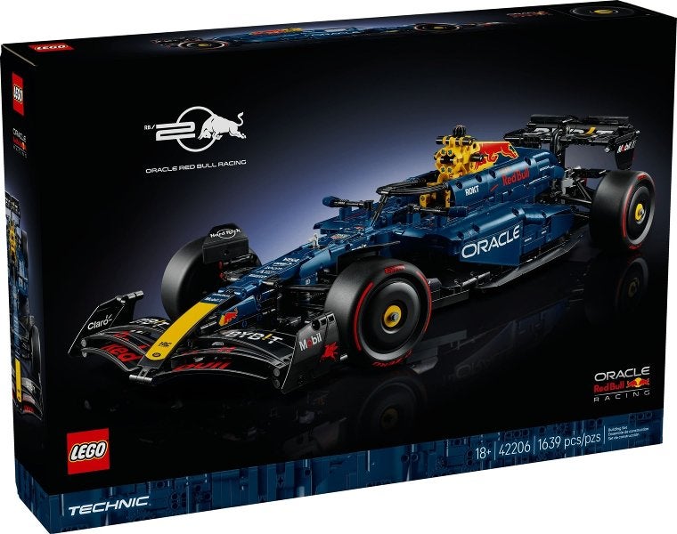 Lego Technic set 42206  Oracle Red Bull Racing RB20 F1 Car