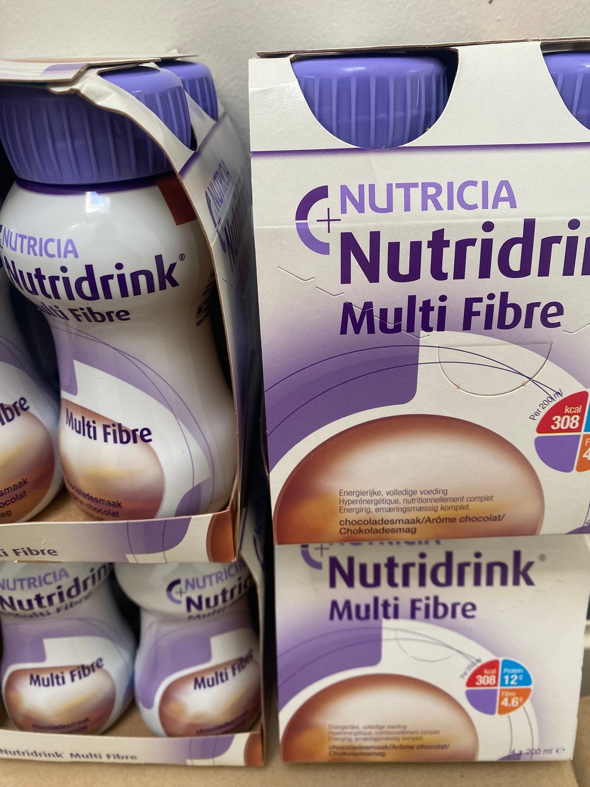 32x  chocolade nutridrink nutria Ophalen Utrecht stad multi, Ophalen, Nieuw