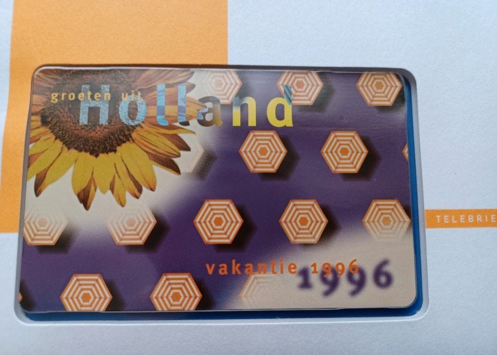 Telebrief 8 Vakantie - 1996, Verzenden, Nederland