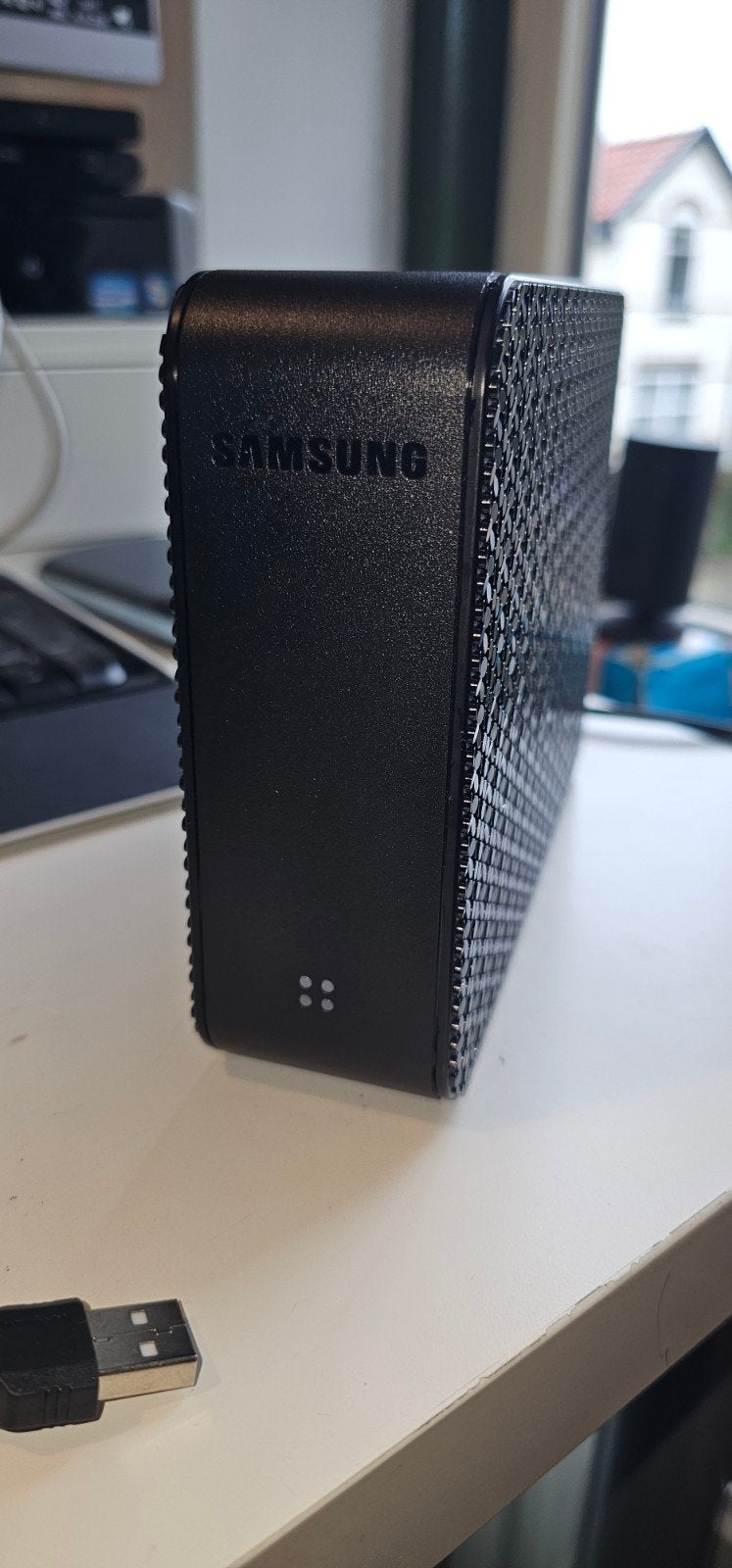 Samsung externe harde schijf 2TB met USB kabel en voeding, 2TB, Gebruikt, Server, HDD