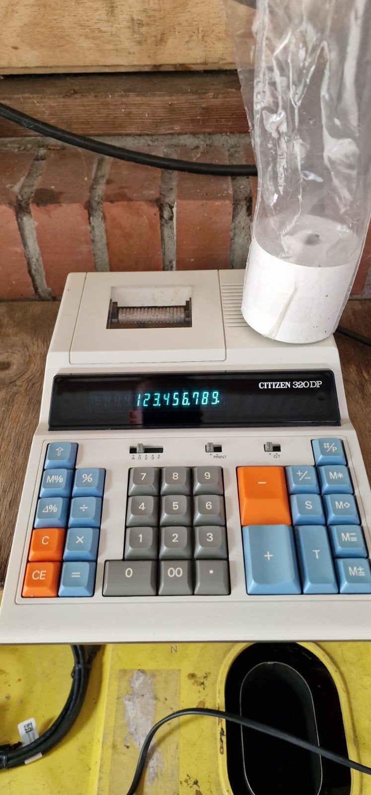 Citizen 320DP Rekenmachine met Bonprinter, Antiek en Kunst, Ophalen