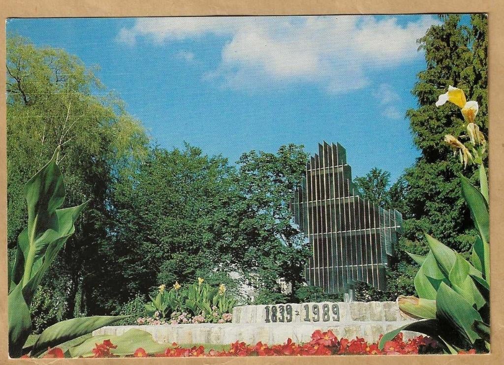Ansichtkaart. Steinfort. Le Monument de I'Independance, Ophalen of Verzenden, 1980 tot heden, Ongelopen, België en Luxemburg
