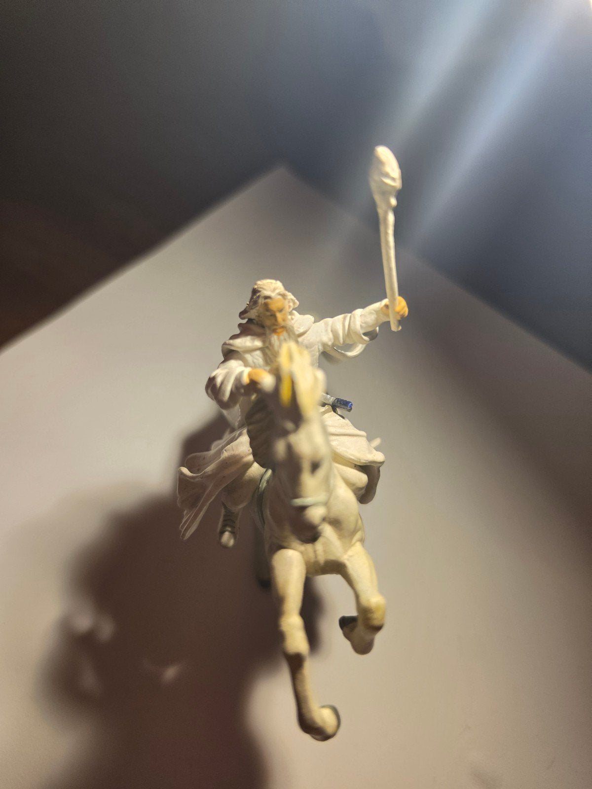 Lord of the Rings  – Gandalf on Shadowfax, Legolas & Elven, Verzamelen, Ophalen of Verzenden, Zo goed als nieuw, Actiefiguurtje