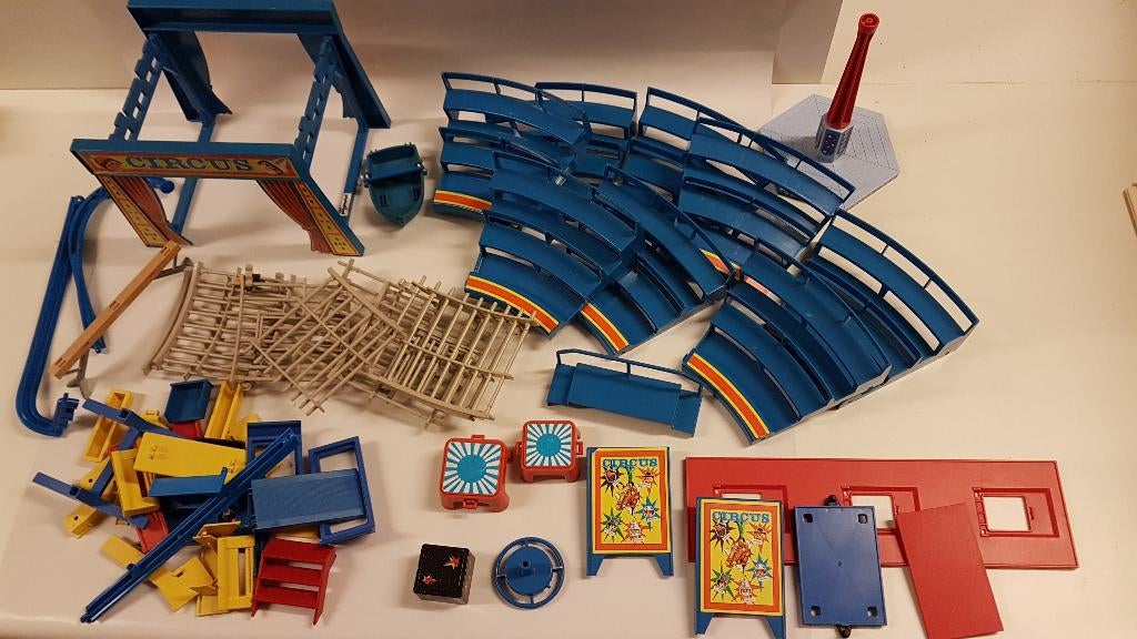 Veel Playmobil circus onderdelen., Ophalen of Verzenden, Zo goed als nieuw, Los playmobil