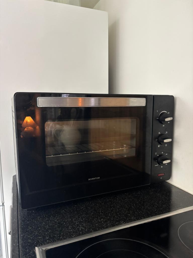 Inventum vrijstaande hetelucht oven, Witgoed en Apparatuur, Ovens, Ophalen, Minder dan 45 cm, Hete lucht, Inventum