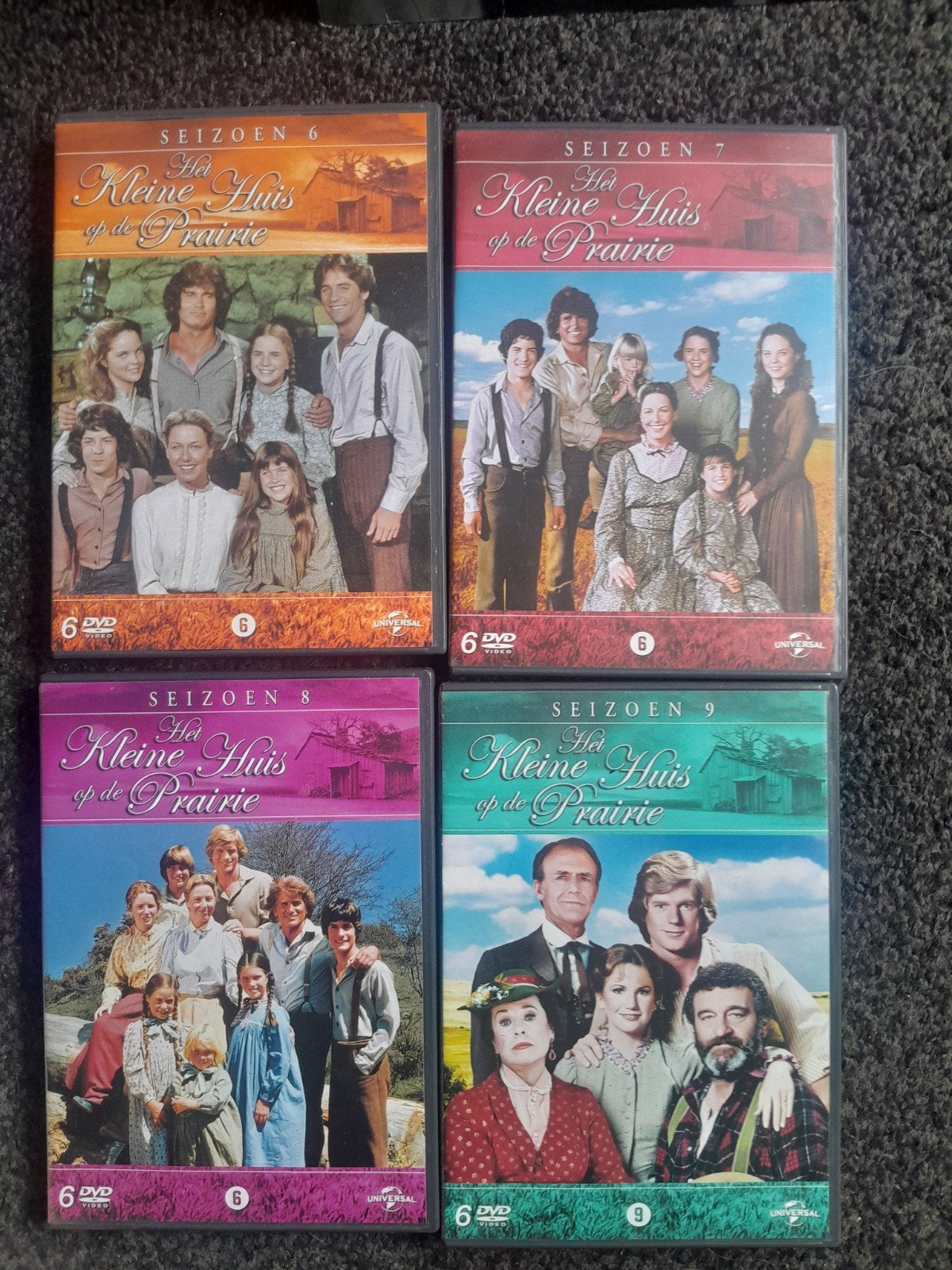 Het Kleine huis op de prairie deel 6,7,8 en 9, Cd's en Dvd's, Alle leeftijden, Ophalen of Verzenden, Zo goed als nieuw