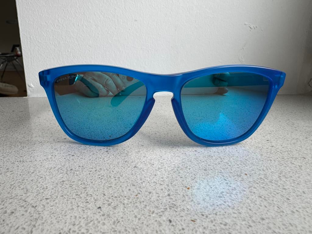 Oakley dames zonnebril blauw, Ophalen of Verzenden, Zo goed als nieuw, Blauw, Overige merken