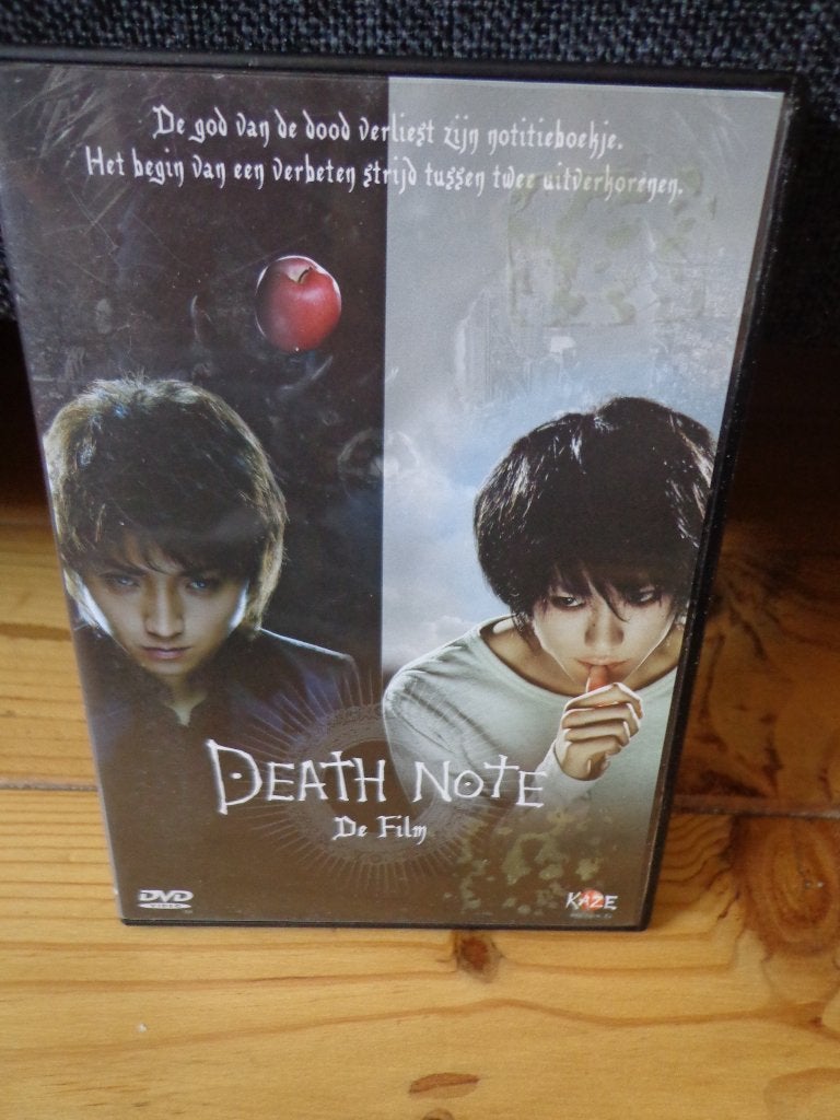 Death Note: De Film - Spannende Actiethriller DVD, Nederlands, Actiethriller, Ophalen of Verzenden, Zo goed als nieuw