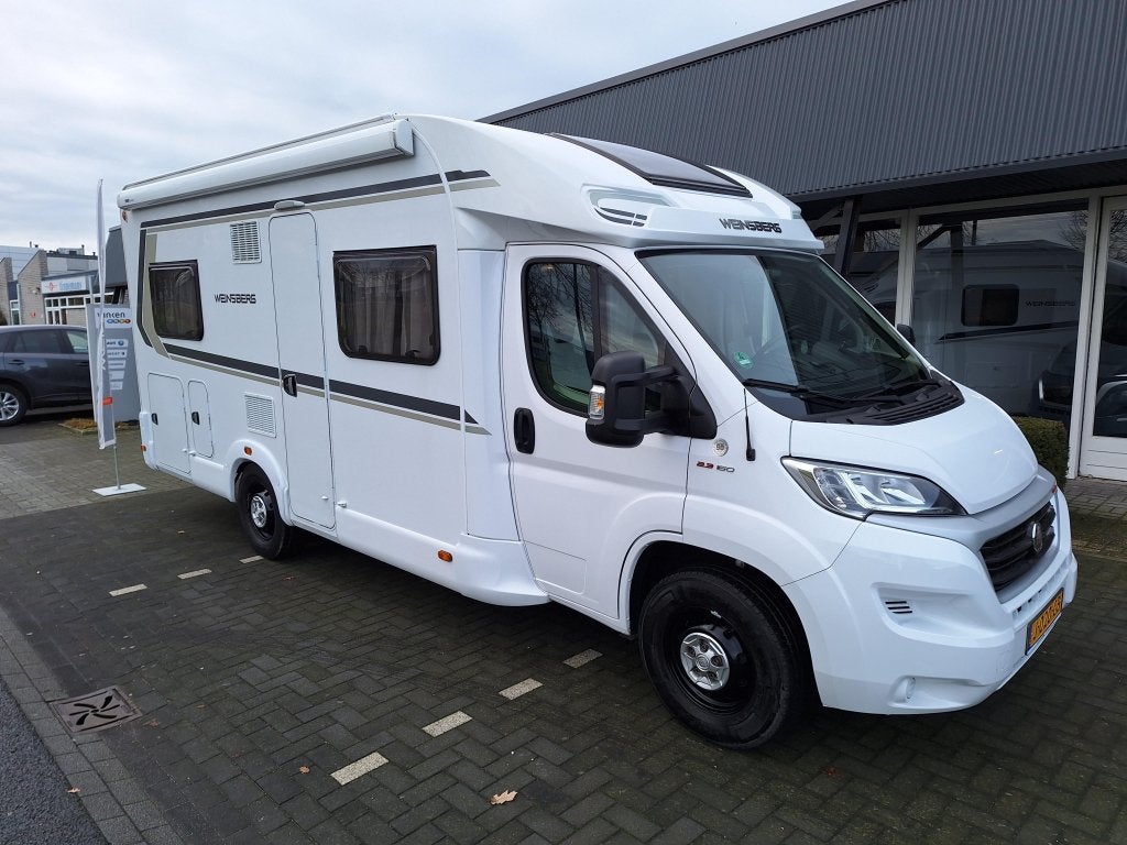 Weinsberg CaraSuite 650 MF VASTBED EN HEFBED, Caravans en Kamperen, Campers, Fiat, Koelkast, Tot en met 6, Cassettetoilet