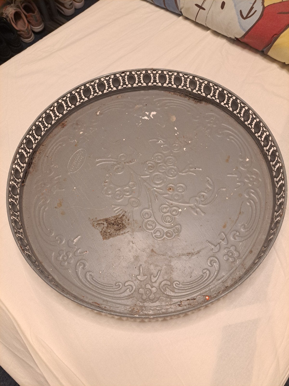 Vintage Season's Expressions Metalen Dienblad, Ophalen of Verzenden