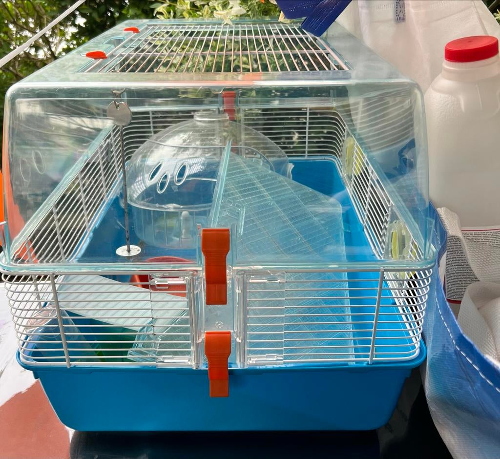 Hamsterkooi, Dieren en Toebehoren, Knaagdieren en Konijnen | Hokken en Kooien, Minder dan 60 cm, Kooi, Minder dan 75 cm, Ophalen of Verzenden