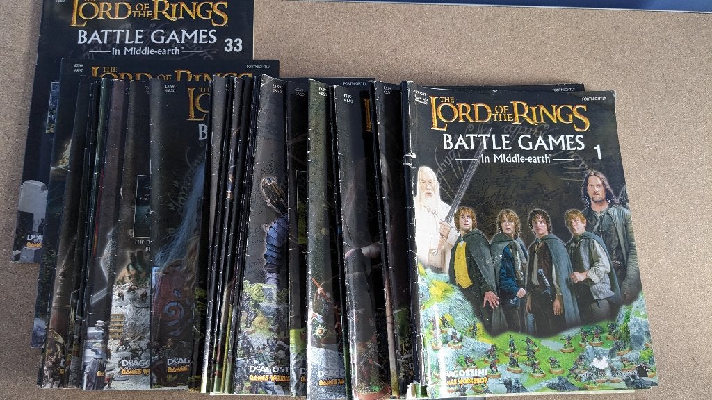 Battle Games in Middle-Earth Issue 1-33 English, Ophalen of Verzenden, Gebruikt, Lord of the Rings, Boek of Catalogus