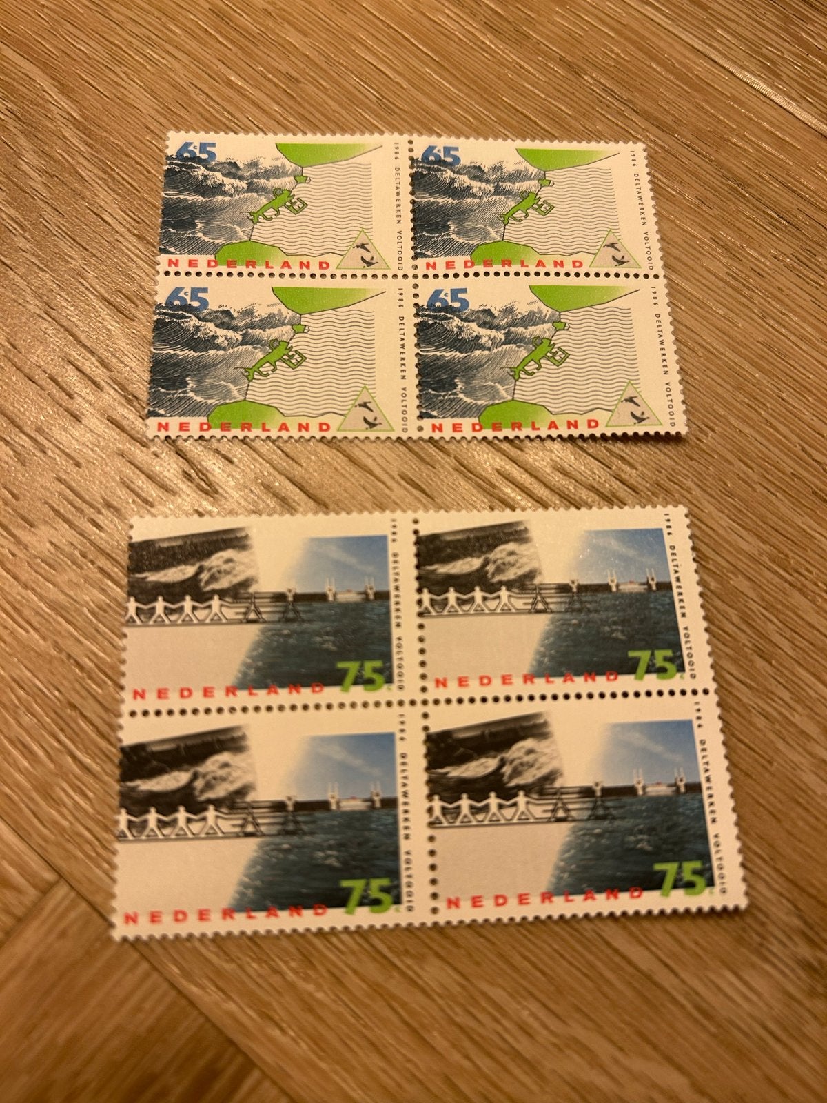 Nederlandse Postzegels 1986 - Deltawerken, Ophalen of Verzenden, Na 1940, Postfris