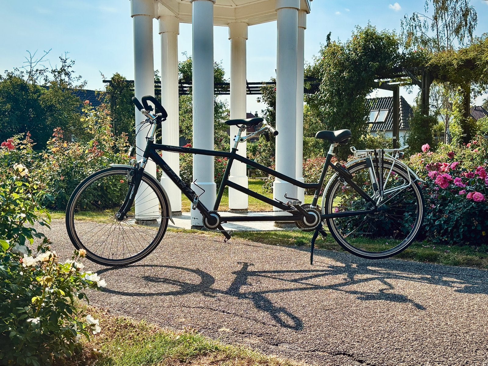 Sparta Twixion Tandem Zwart - Shimano Deore 27 versnellingen, Gebruikt, Vering, Velgrem, 51 tot 55 cm