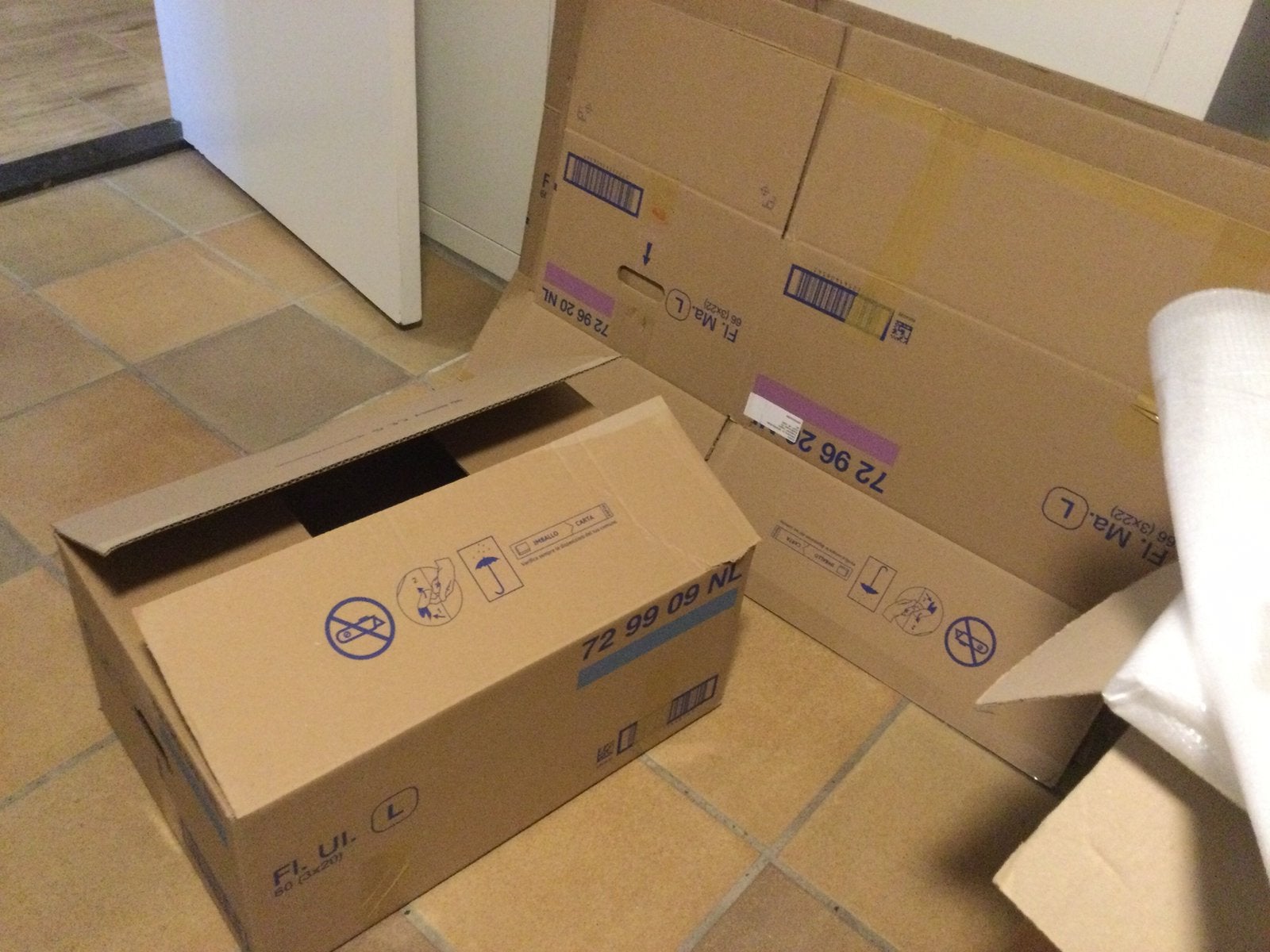 Verhuisdozen, Ophalen, 40 tot 60 cm, 50 tot 75 cm, 35 tot 50 cm
