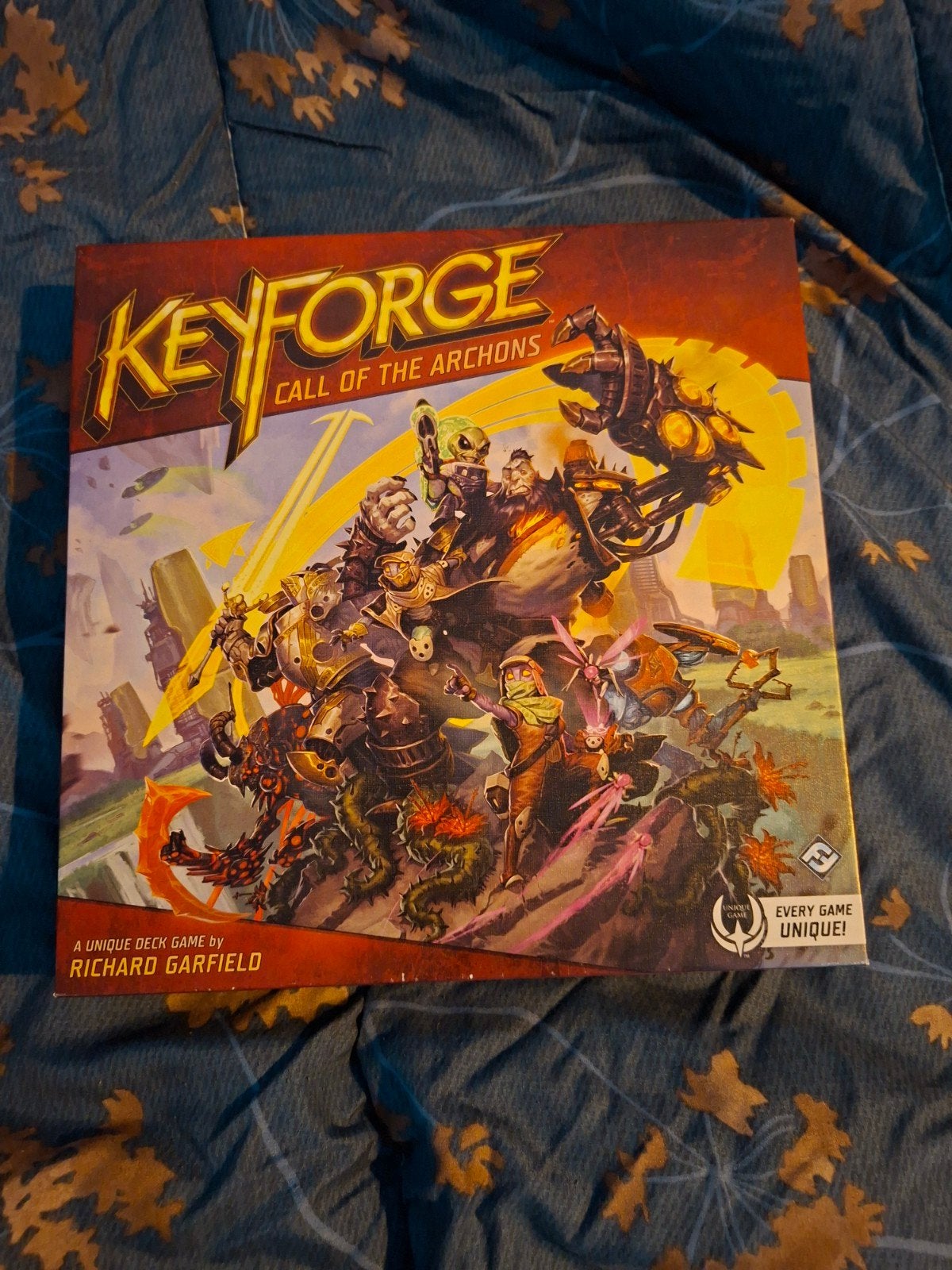 KeyForge: Call of the Archons - Uniek Deck Spel, Een of twee spelers, Ophalen of Verzenden, Gebruikt, Fantasy Flight Games