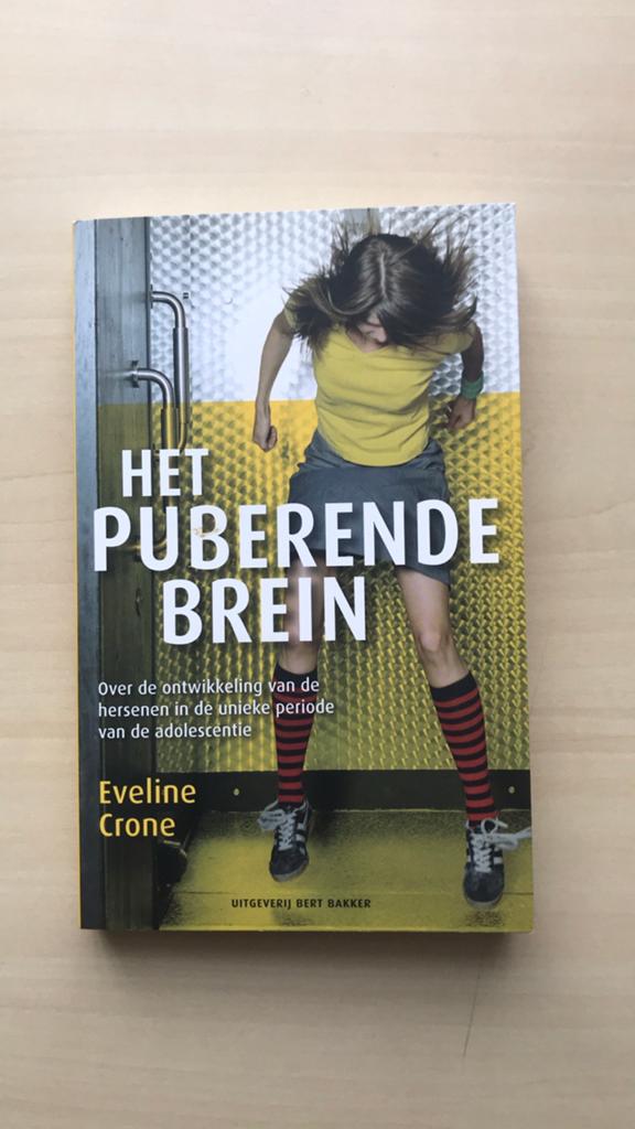 Het Puberende Brein - Eveline Crone, Boeken, Ophalen of Verzenden, Gelezen, Ontwikkelingspsychologie