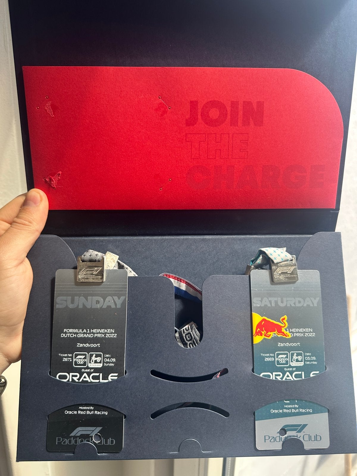 F1 paddock passes - Redbull Racing Guest, Eén persoon
