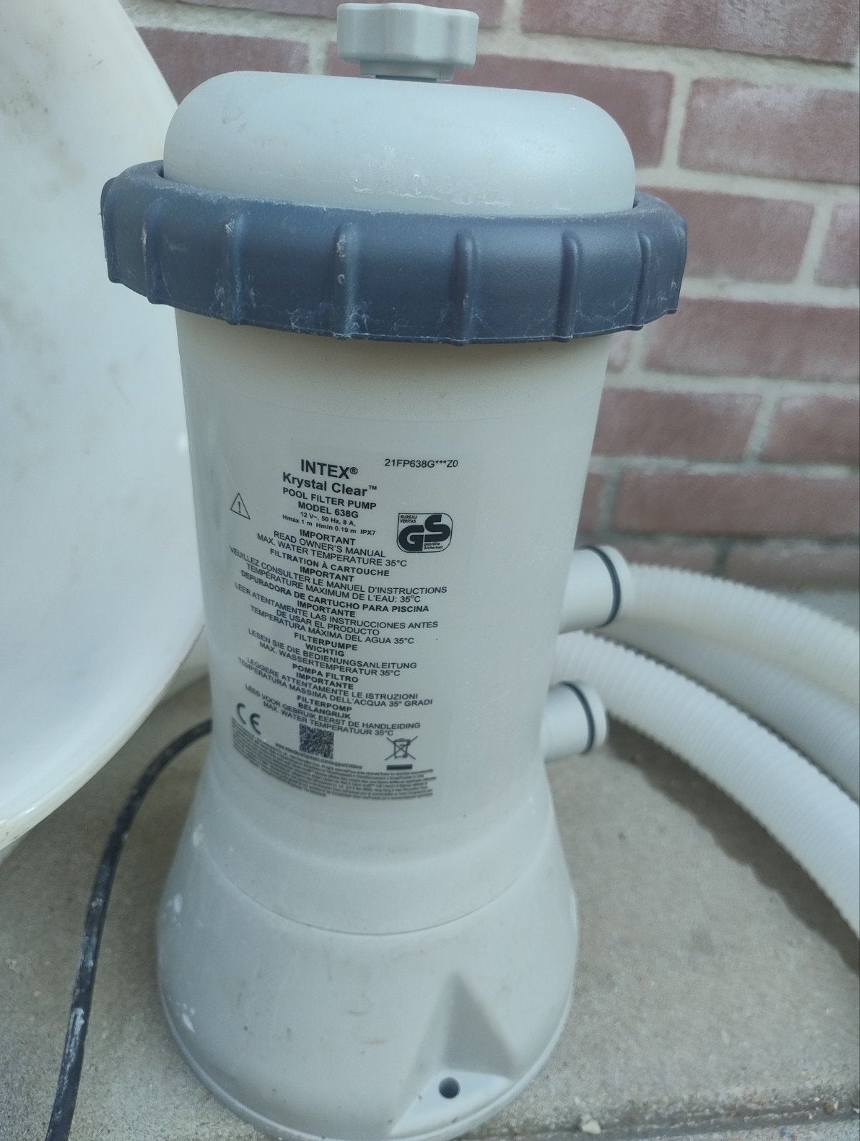 Filterpomp 638G, Tuin en Terras, Ophalen of Verzenden, Gebruikt