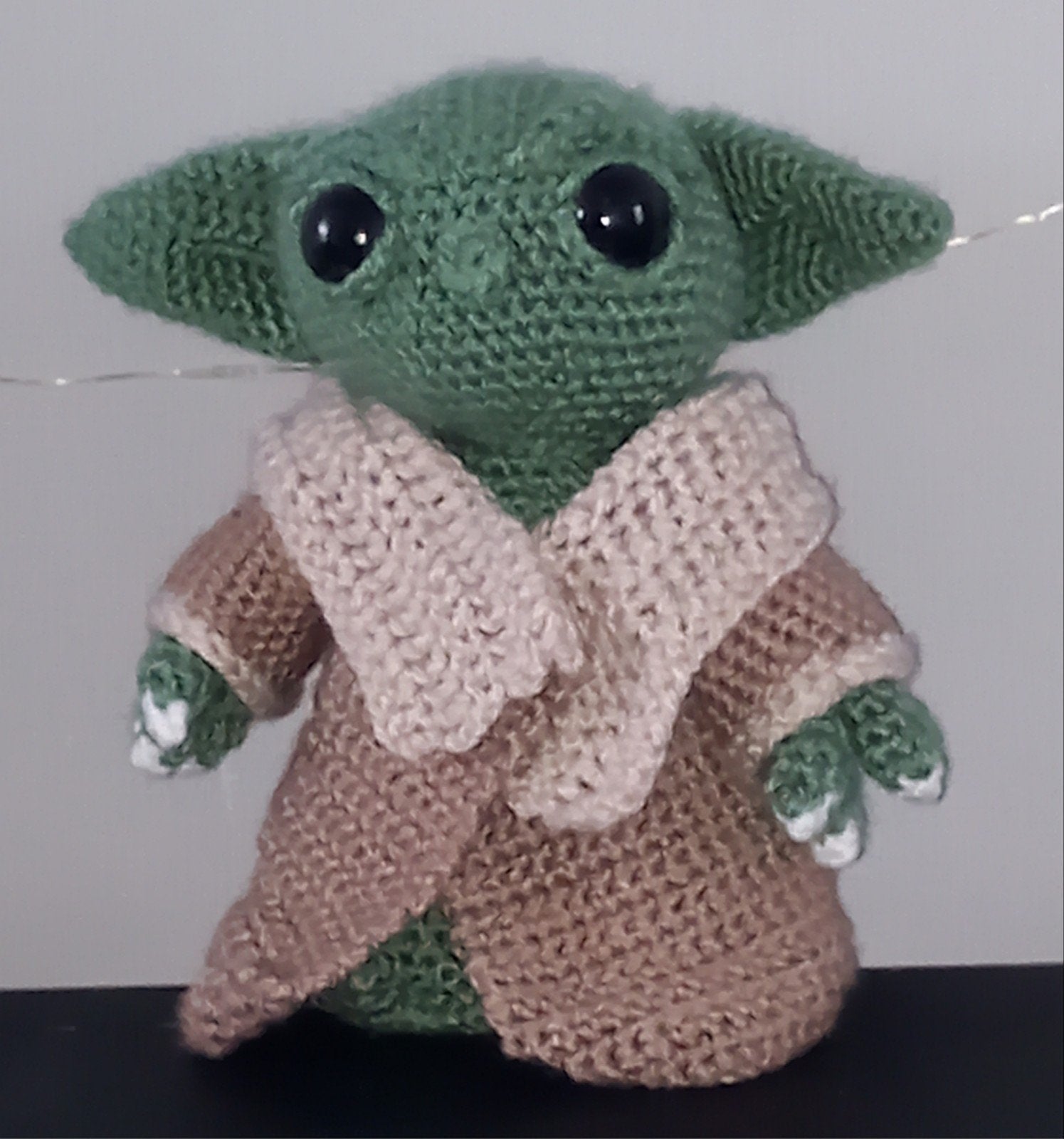 Gehaakte Baby Yoda Knuffel - The Mandalorian, Groen, Overige merken, Overige typen, Nieuw
