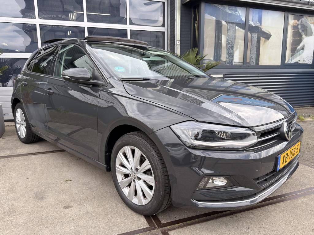 Volkswagen Polo 1.0 TSI Panoramadak Carplay LED! inruil moge, Stof, Origineel Nederlands, Bedrijf, Handgeschakeld
