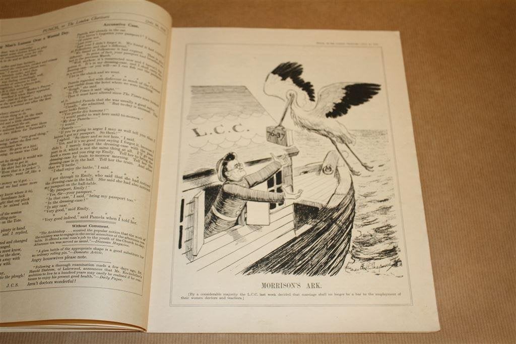 Punch. Zeldzaam los nummer. July 24, 1935. [Satire/Humor], Ophalen of Verzenden