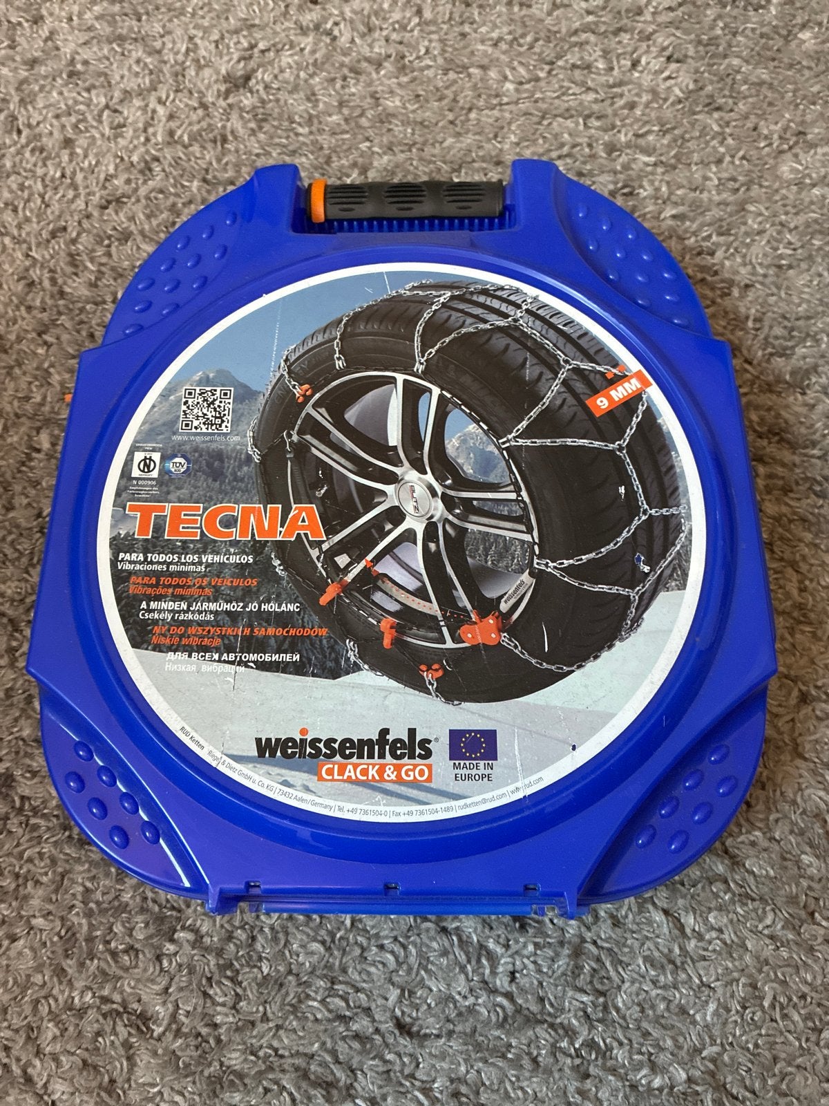 Nieuwe Weissenfels Tecna M30 sneeuwkettingen, Auto diversen, Ophalen of Verzenden, Nieuw