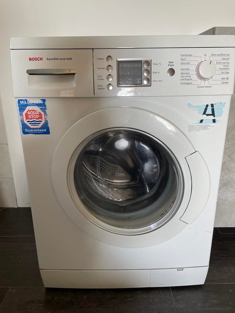 Bosch Wasmachine AquaStar Luxe 1600 WAE324A0NL/01, Witgoed en Apparatuur, Wasmachines, Ophalen, 6 tot 8 kg, Gebruikt, 1600 toeren of meer