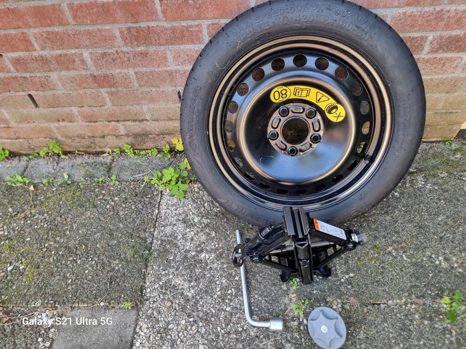 Thuiskomer Ford Focus  compleet met krik nieuw ongebruikt, Auto-onderdelen, Ophalen, Nieuw, Ford