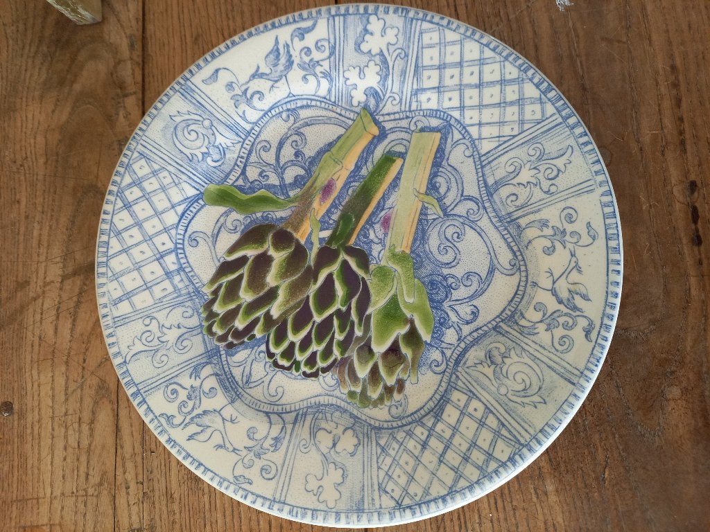 Gien, Huis en Inrichting, Keuken | Servies, Ophalen of Verzenden, Zo goed als nieuw, Bord(en), Overige stijlen