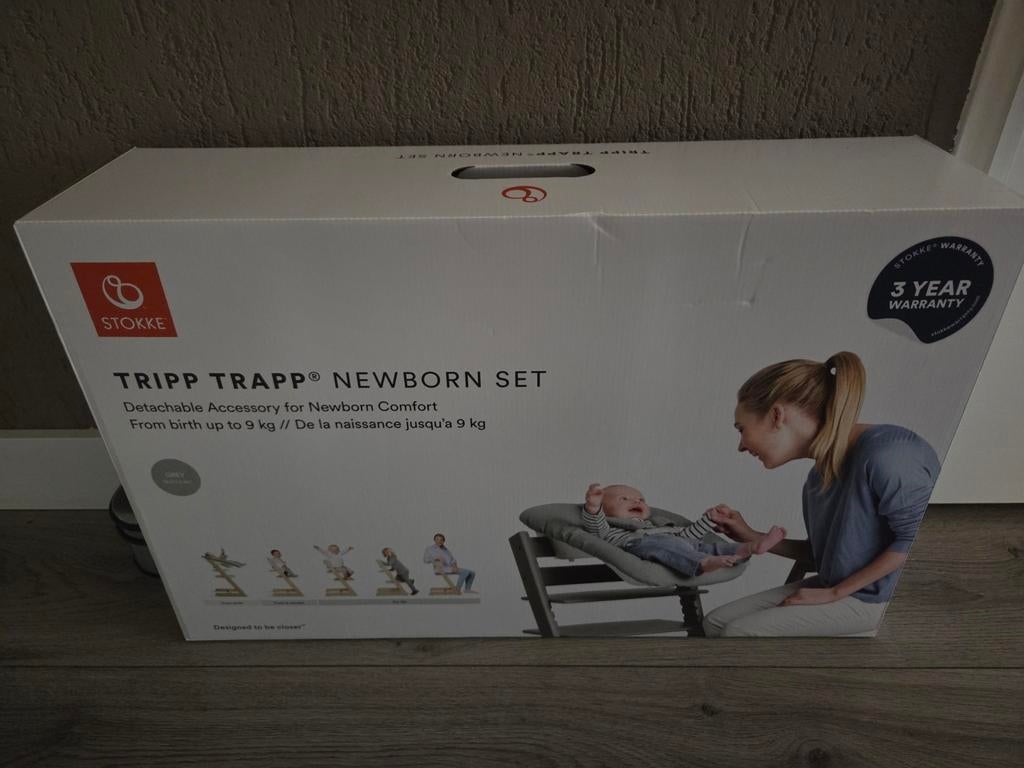 Stokke Tripp Trapp Newborn Set - Comfort & Veiligheid, Kinderen en Baby's, Kinderstoelen, Ophalen, Zo goed als nieuw, Meegroeistoel