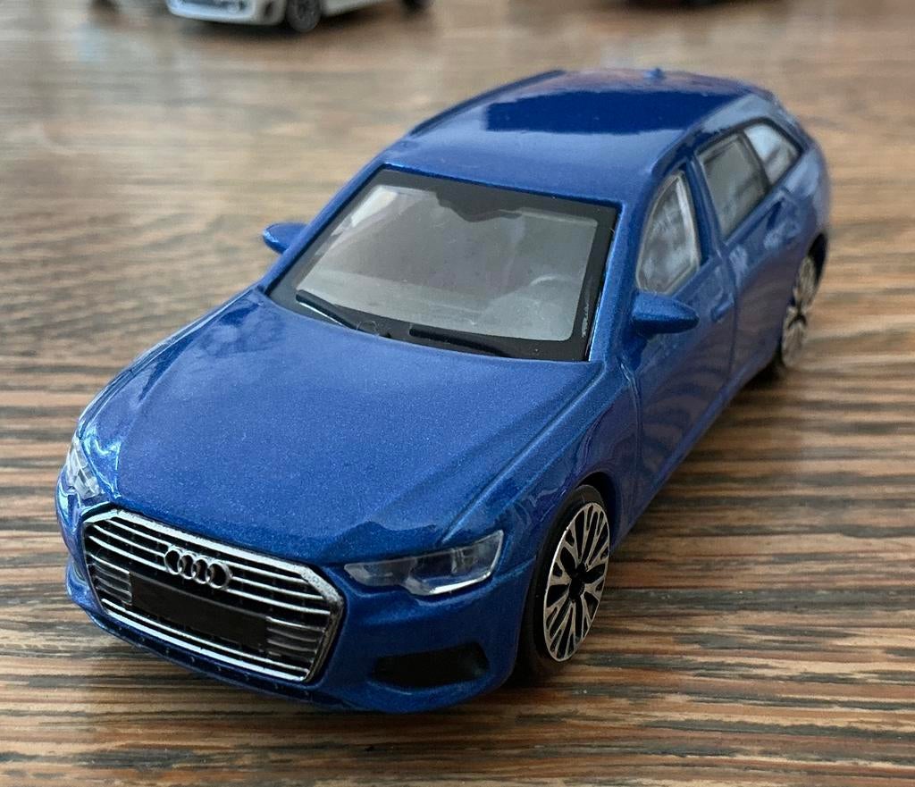 Audi A6 Avant Burago Auto 11.2  Cm Zgan, Ophalen, Zo goed als nieuw, Auto
