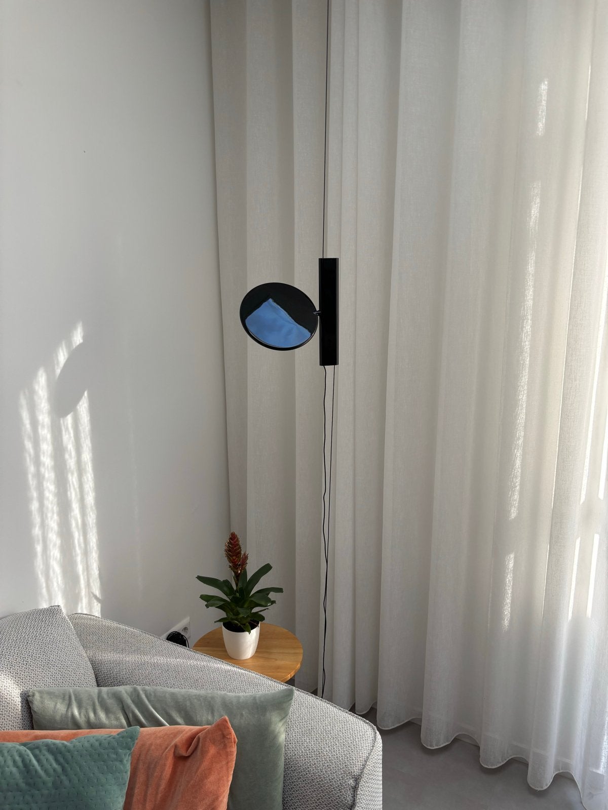 Flos OK designlamp, plafondlamp, zo goed als nieuw, Ophalen, Zo goed als nieuw, Metaal