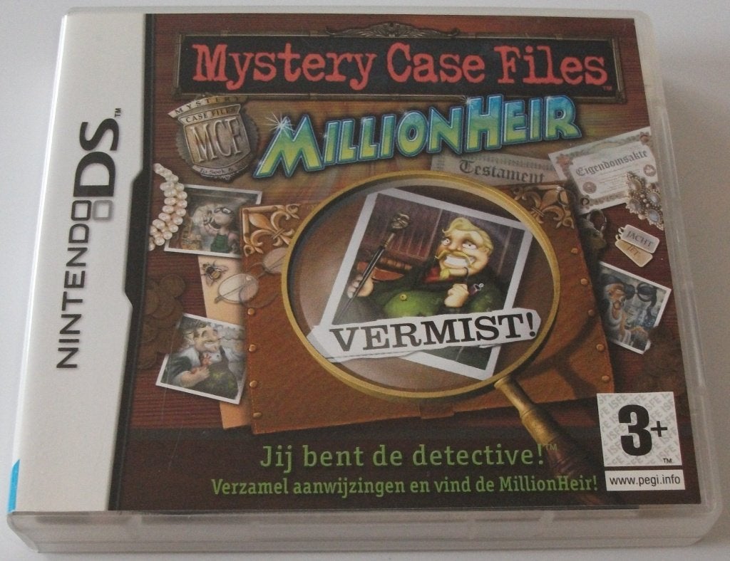 DS Game *** MYSTERY CASE FILES ***, Alle leeftijden, Overige genres, Overige typen, Ophalen of Verzenden