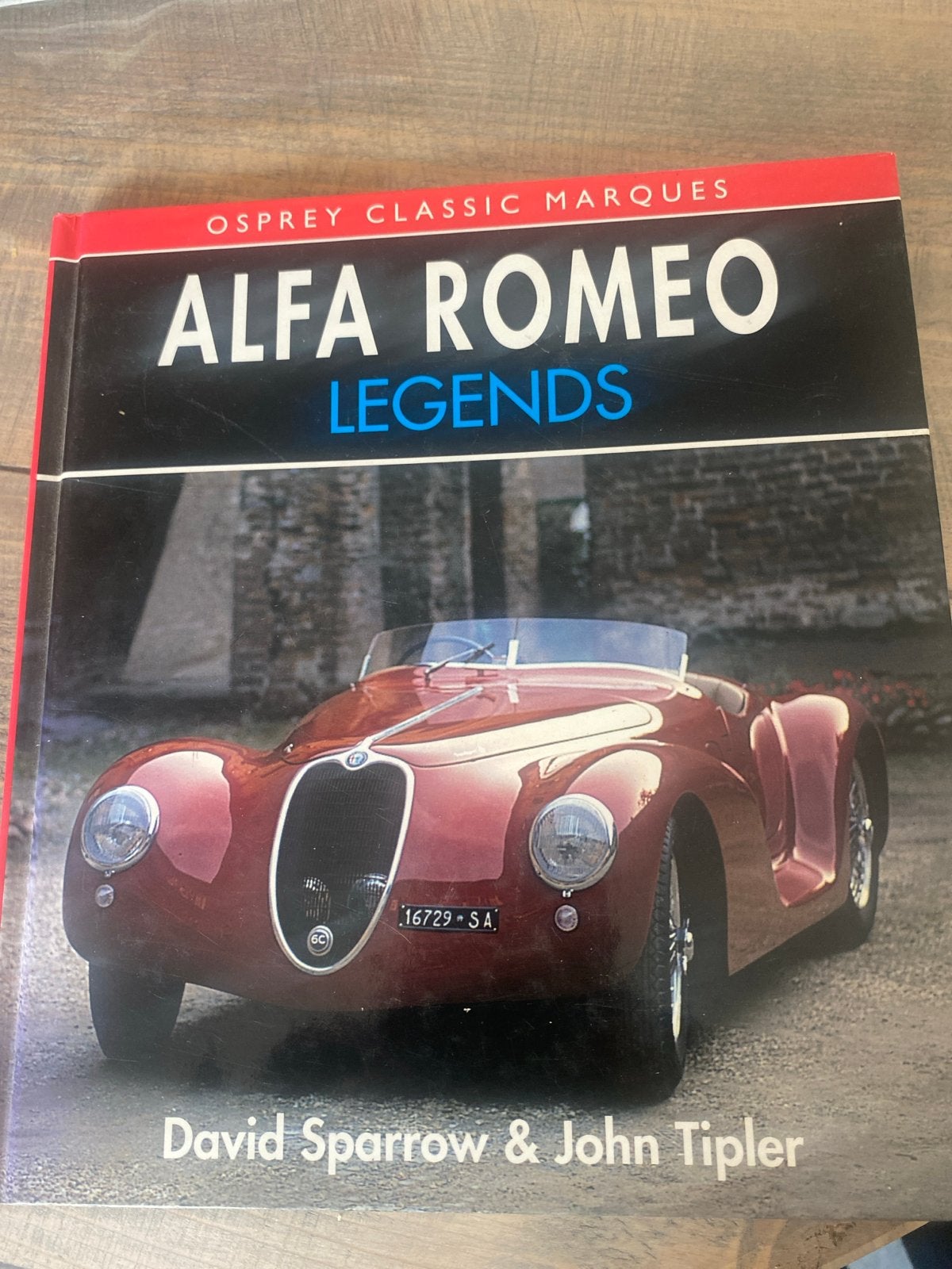 Alfa Romeo Legends - OSPREY CLASSIC MARQUES Boek, Ophalen of Verzenden, Zo goed als nieuw, Alfa Romeo