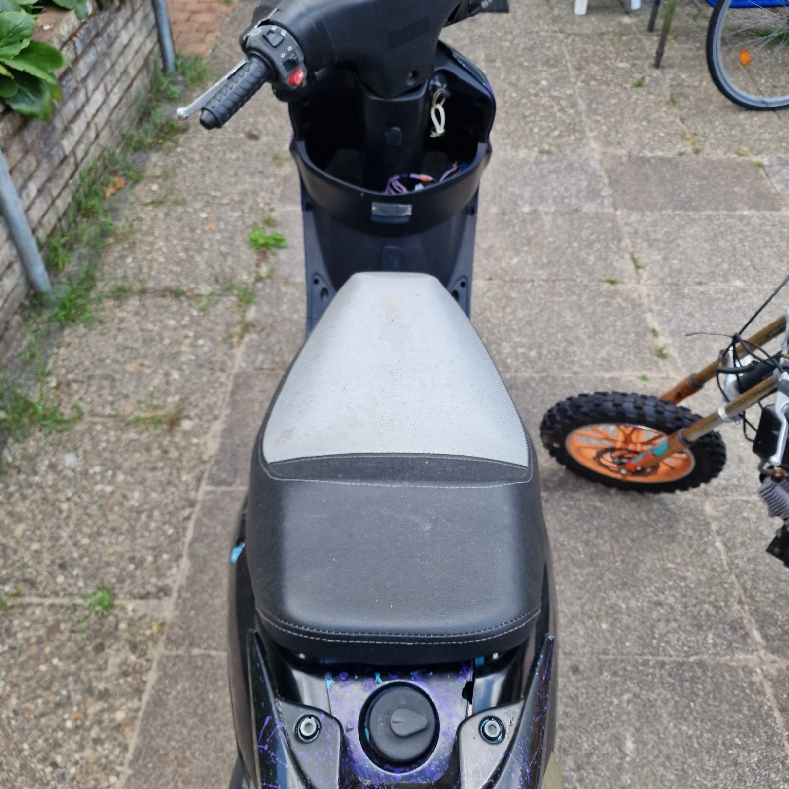 Project scooter start moeilijk,, Ophalen of Verzenden, Gebruikt, Benzine