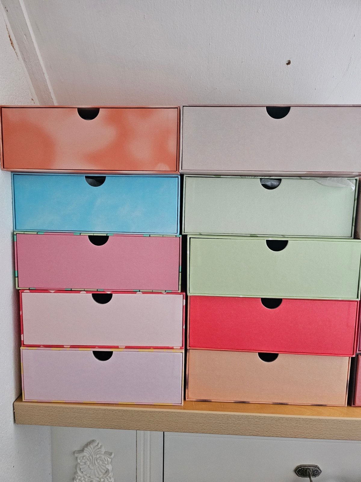 15 Goodiebox opbergdozen in diverse kleuren, Ophalen of Verzenden, Zo goed als nieuw