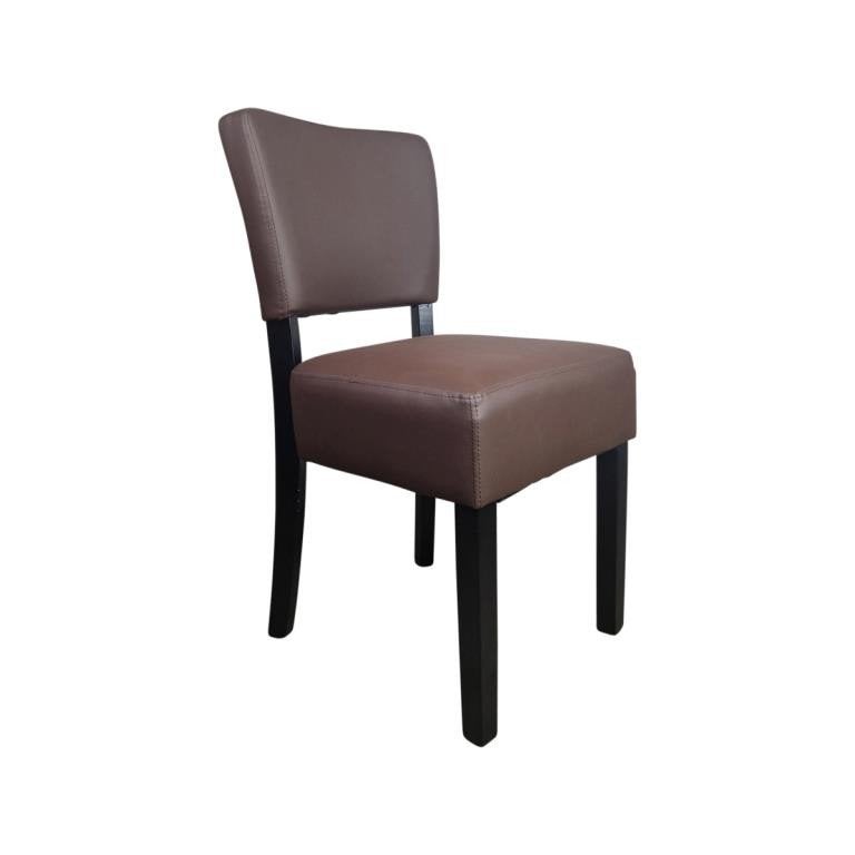 Lisa Rome horeca stoelen donkerbruin GROTE VOORRAAD 617, Bruin, Nieuw, Ophalen of Verzenden, Vijf, Zes of meer stoelen