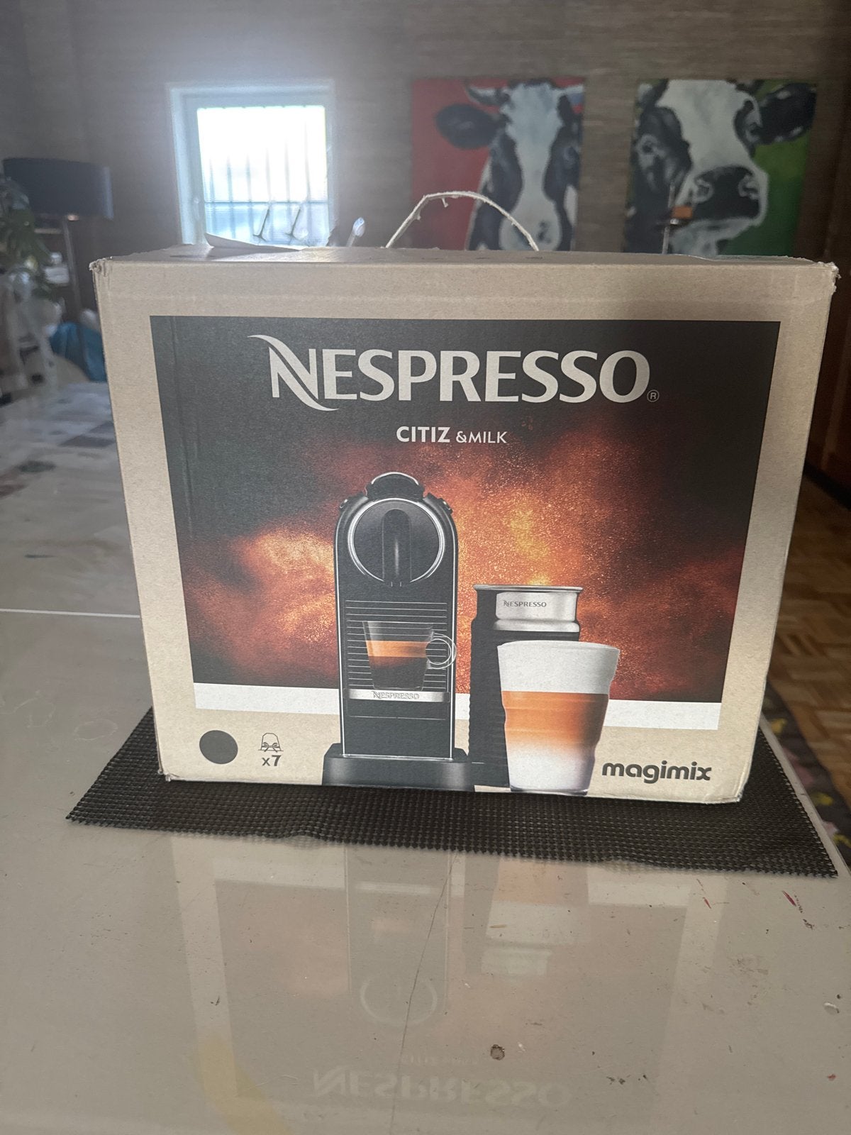Nespresso Magimix Citiz & Milk M196 - Refurbished, Witgoed en Apparatuur, Koffiezetapparaten, Ophalen of Verzenden, Refurbished