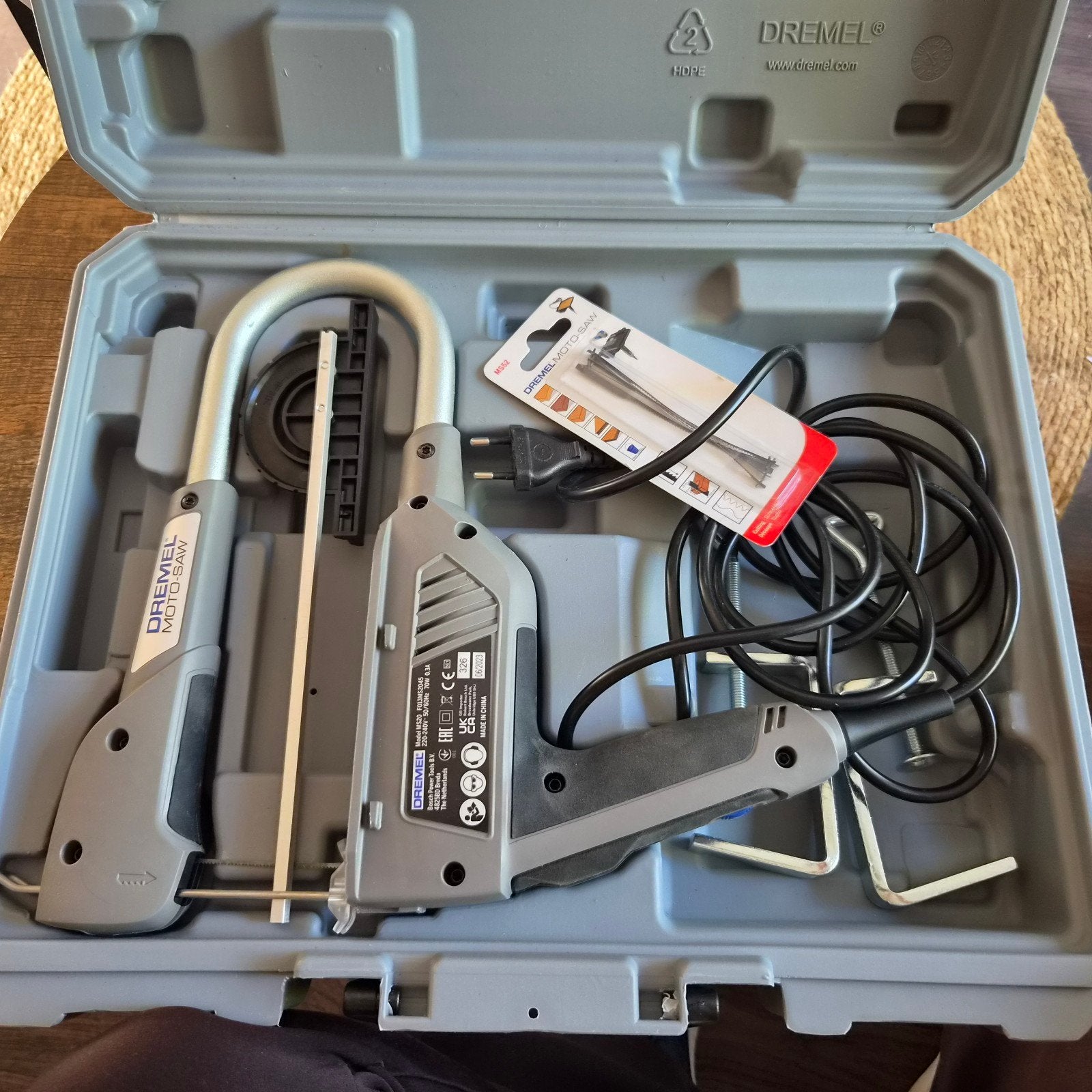 Dremel Moto-Saw MS20-1/5 compacte figuurzaag, Ophalen, Minder dan 30 mm, Dremel, Zo goed als nieuw