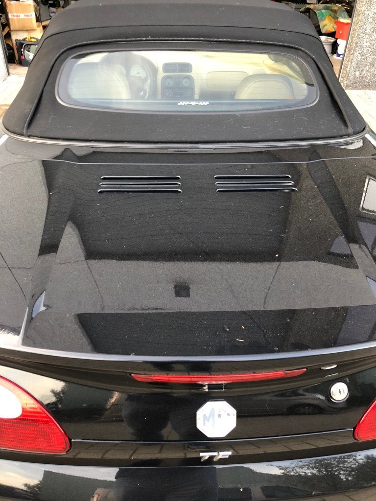 MGF MG TF MG F MGTF achterklep / kofferdeksel / motorkap, Auto-onderdelen, Gebruikt, Achterklep, Ophalen of Verzenden, Voor
