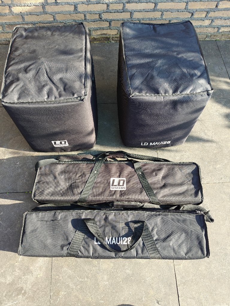 1x LD Maui 28 G1 en 1x LD Maui 28 G1 MIX, PA systeem, Muziek en Instrumenten, Versterkers | Keyboard, Monitor en PA, Gebruikt
