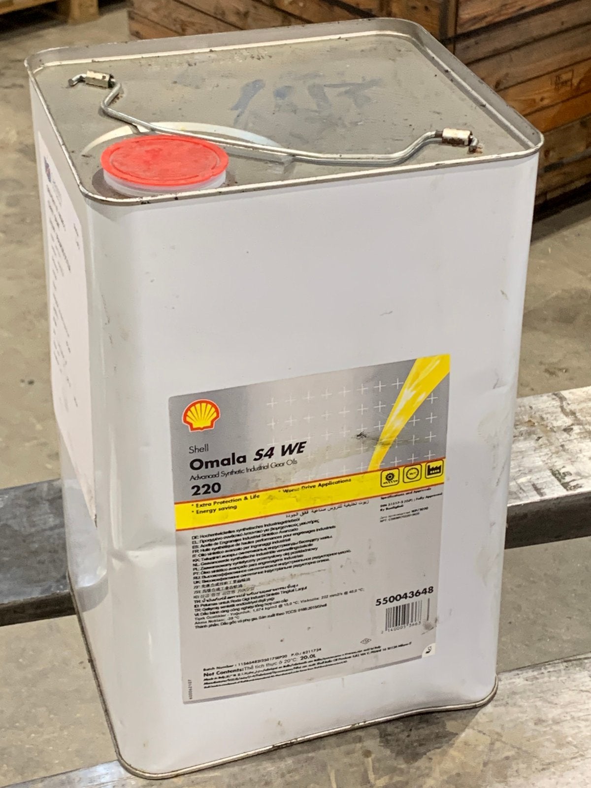 Shell omala S4WE 220 gearbox olie, Ophalen, Nieuw