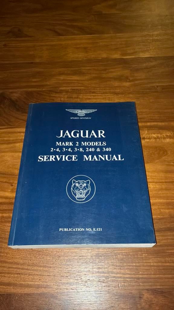 Jaguar Mk 2 Service Manual, Ophalen of Verzenden, Zo goed als nieuw, Overige merken