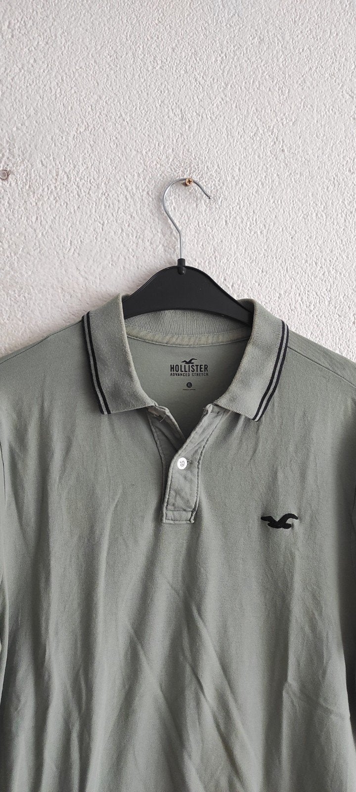 Hollister Advanced Stretch Polo Shirt - Maat XL, Kleding | Heren, Maat 56/58 (XL), Ophalen of Verzenden, Gedragen, Hollister