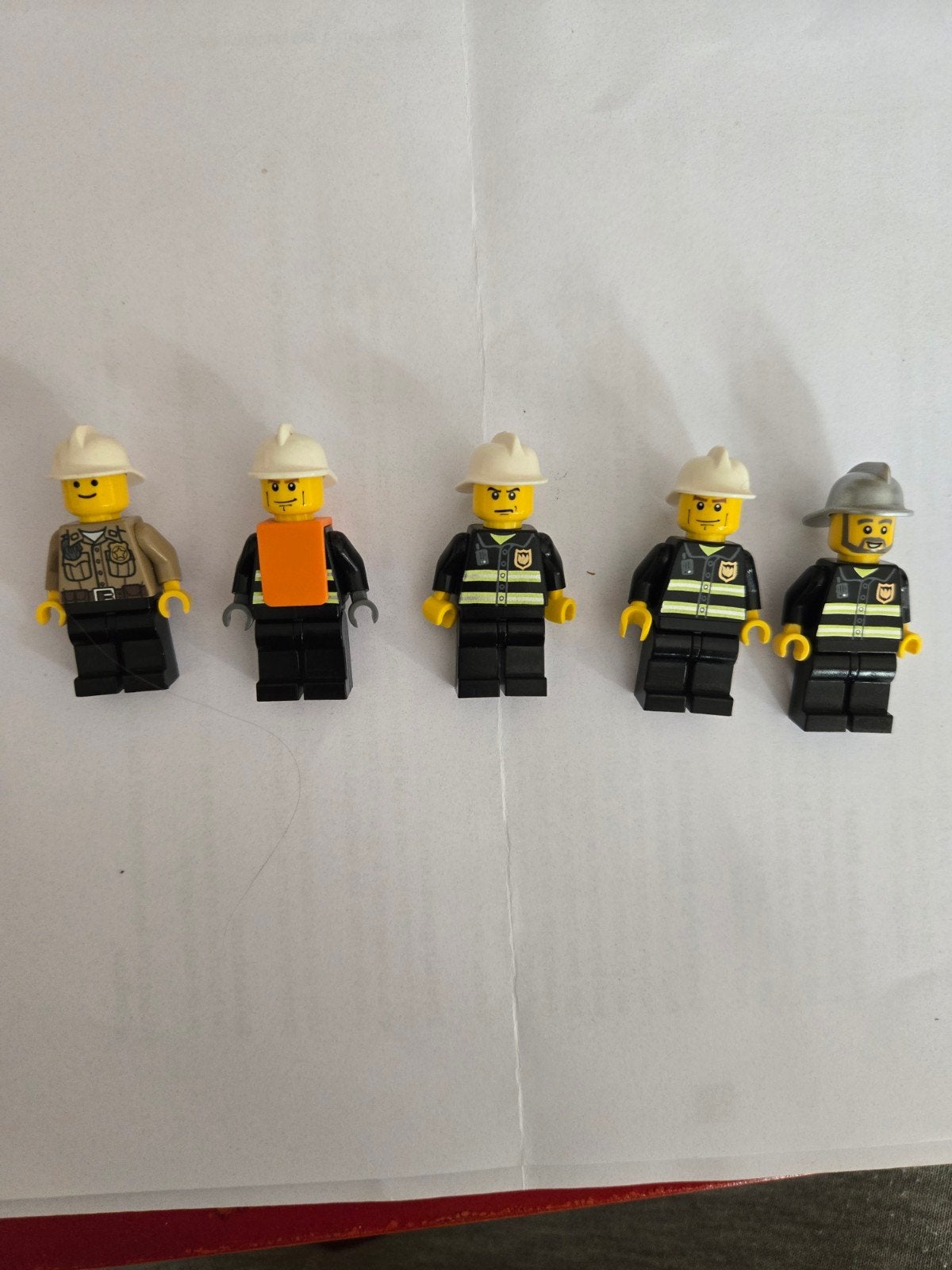 Lego diverse brandweerlieden, Ophalen of Verzenden, Zo goed als nieuw