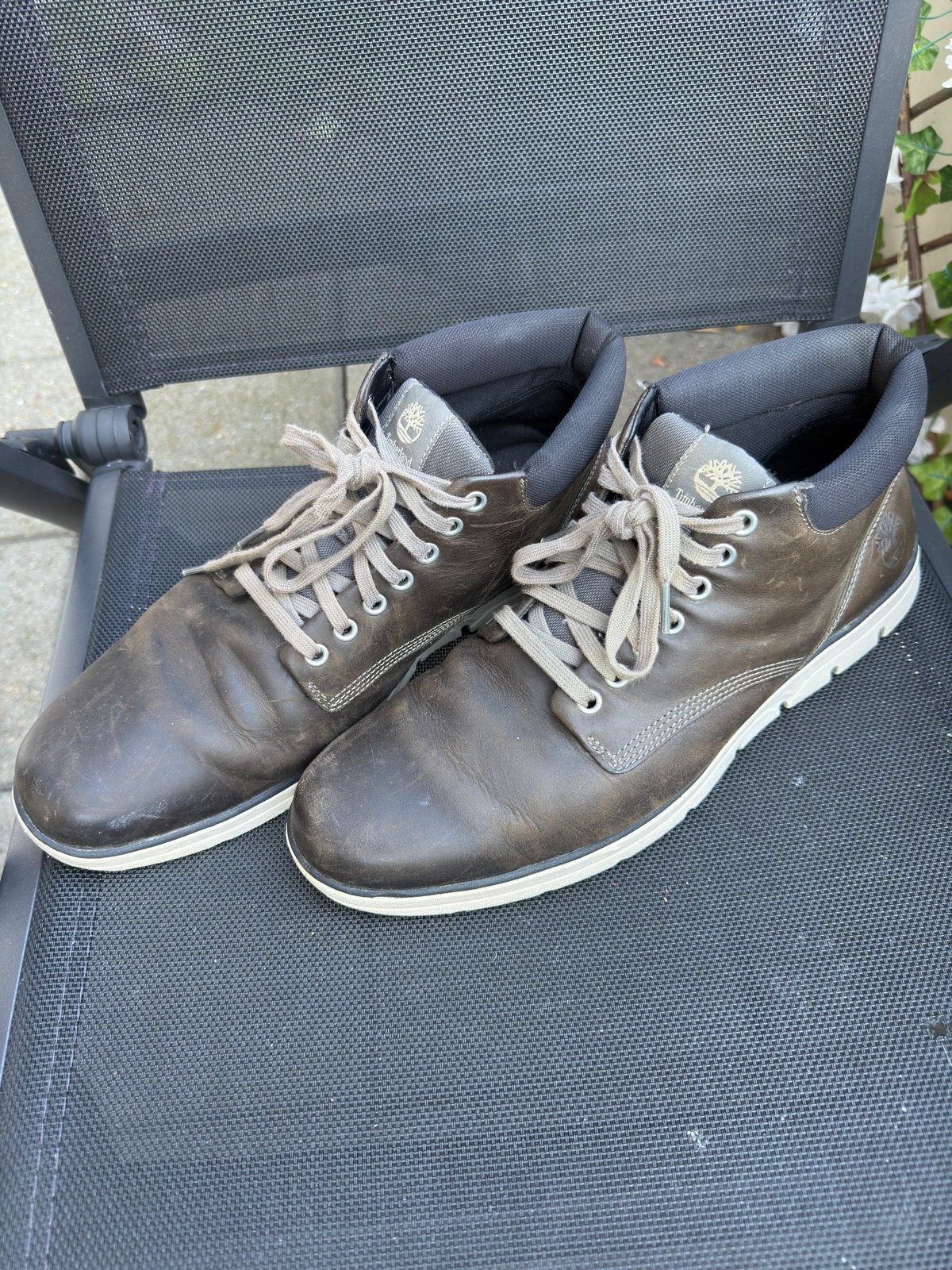 Timberland field trekker 46, Ophalen, Zo goed als nieuw, Bruin, Boots
