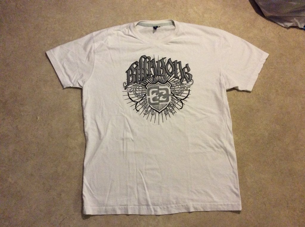 Billabong T-shirt wit. maat XXL, Wit, Overige maten, Ophalen of Verzenden, Billabong