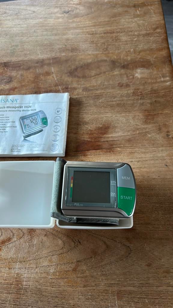 Medisana bloeddrukmeter, Ophalen of Verzenden, Gebruikt, Overige typen