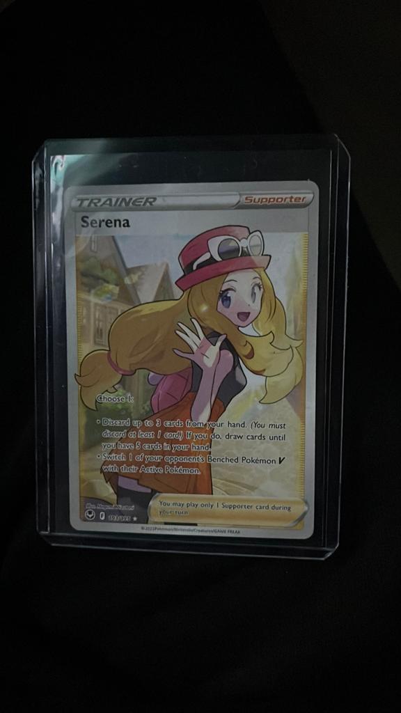 Trainer kaart Serena, Ophalen of Verzenden, Zo goed als nieuw